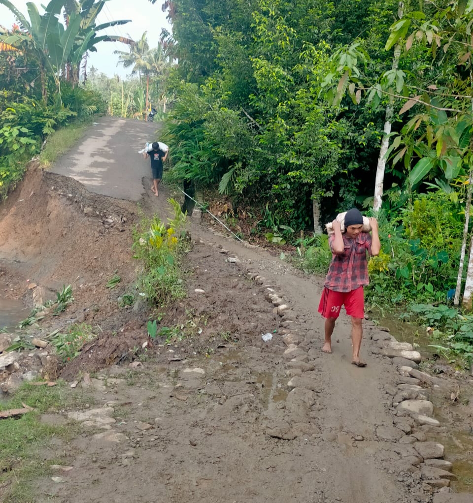 Pasca Jalan Putus Di Nisel, Harga Sembako Mulai Melonjak 