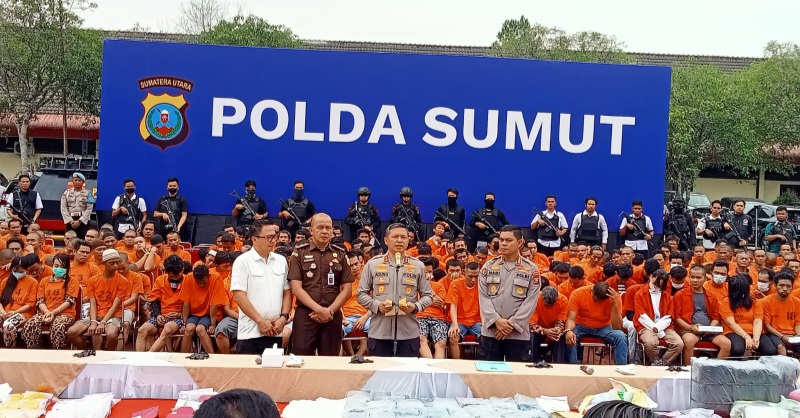 Poldasu Tingkatkan Penindakan Peredaran Narkoba