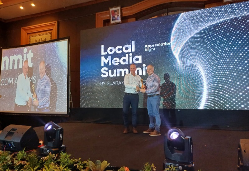 USAID IUWASH Tangguh Peroleh Penghargaan di Lokal Media Summit 2023