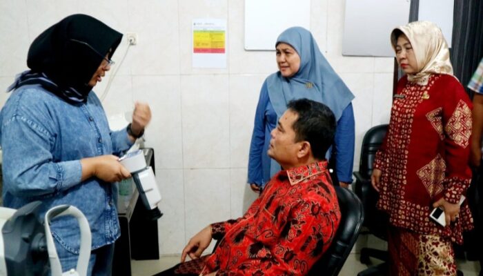 Sebanyak 222 Orang Lakukan Pemeriksaan Mata Di RSK Mata Sumut