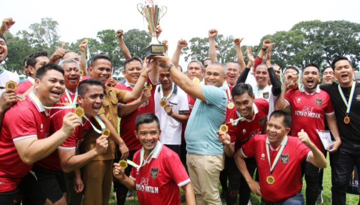 Pemko Medan Juara Sepakbola Komwil I APEKSI Setelah Bantai Pemko Lhokseumawe 6-1 Tanpa Balas