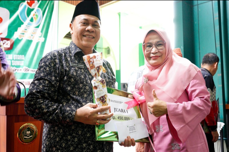 Kanwil Kemenagsu Gelar Lomba Memasak Untuk Kaum Pria