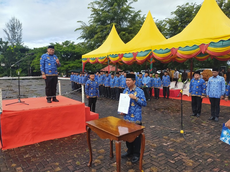 ASN Abdya Ikrar Netralitas Pemilu ASN Abdya Ikrar Netralitas Pemilu