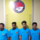 Keempat pelaku kepemilikan dan penjual SS seberat satu kilogram, diamankan Sat Narkoba Polres Asahan. Waspada/Ist