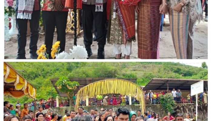 Gereja GKPI Aek Bolon Dibangun Dengan Semangat Bhinneka Tunggal Ika