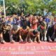 Banda Aceh gelar deklarasi damai Pilchiksung serentak 2023, di halaman Balai Kota Banda Aceh, Senin (09/19/23). (Waspada/T.Mansursyah)