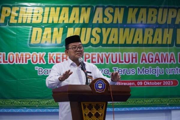 Kakanwil Minta ASN Kemenag Aceh Bekerja Sesuai Regulasi