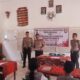 SATUAN BINMAS Polres Samosir saat menjelaskan bahaya Narkoba kepada pelajar SMA Negeri 1 Ronggur Nihuta. Waspasa/ist