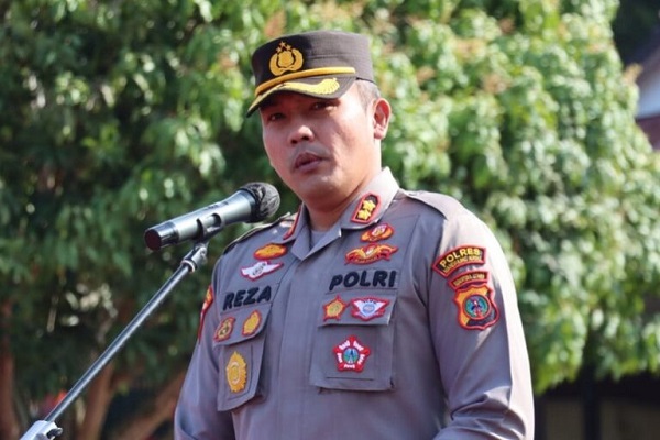 Kapolres Mandailingnatal AKBP HM Reza Chairul Akbar Siddiq, SIK, SH, MH. Waspada/Ist