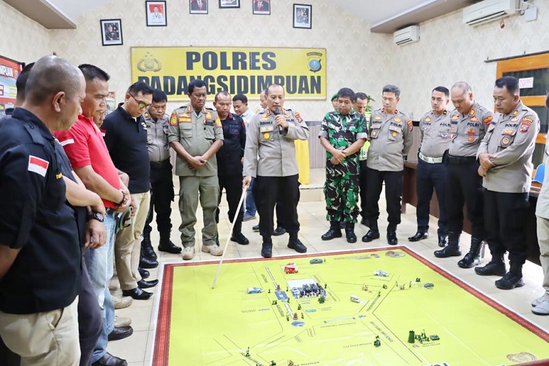Polres Padangsidimpuan Siap Amankan Pemilu 2024 Polres Padangsidimpuan Siap Amankan Pemilu 2024