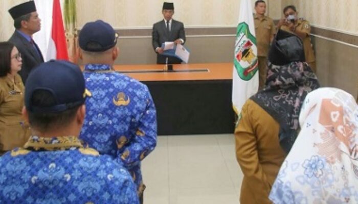 Pejabat Eselon III Dan Fungsional Pemko P.Siantar Dilantik 