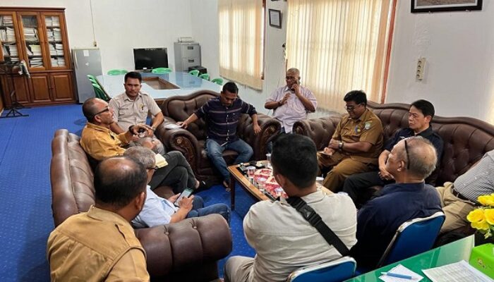 Distanpan Abdya Fasilitasi Penyelesaian Dugaan Dukungan Ganda Lahan Untuk PKS