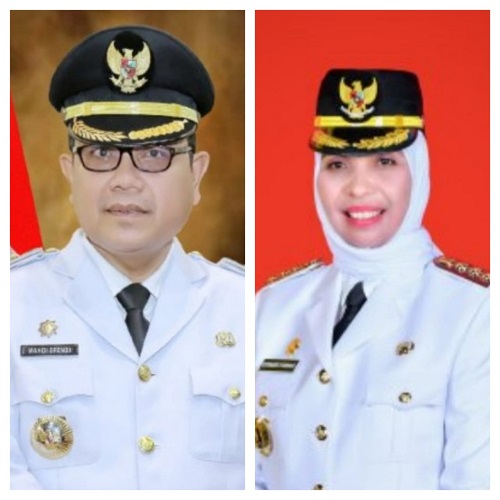 Pj Bupati Nagan Raya Fitriany dan Pj Bupati Aceh Barat Mahdi Efendi, (Waspada/Ist)