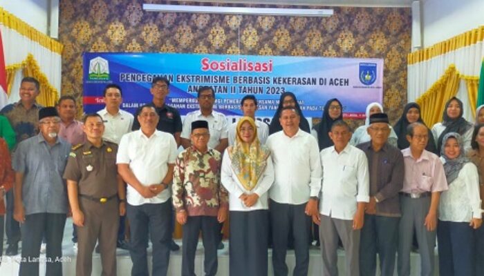 Kesbangpol Aceh Sosialisasi Pencegahan Ekstrem Berbasis Kekerasan