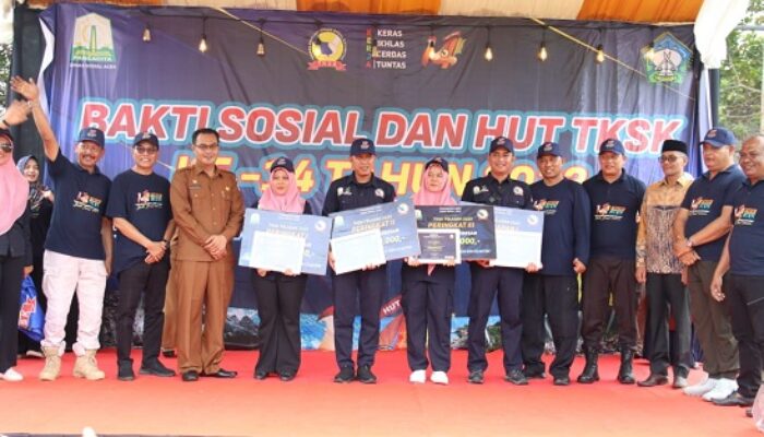 HUT XIV, TKSK Gelar Apel Bhakti Sosial