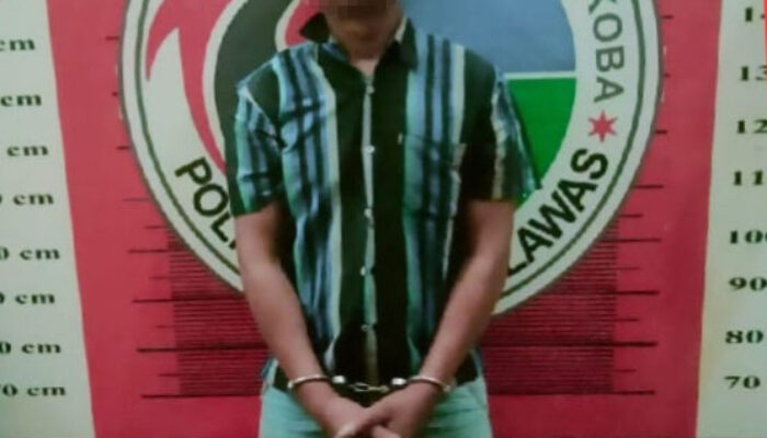 Diduga Pengedar Sabu Diciduk Di Warung Kopi