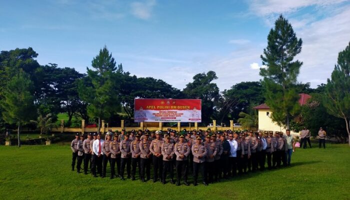 Polisi RW Jajaran Polres Abdya