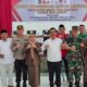 Kapolres Simalungun AKBP Ronald FC Sipayung dalam kegiatan deklarasi Pemilu damai dan Rakor Lintas Sektoral di Gedung MUI Kec. Siantar, Kamis (12/10).(Waspada/ist)