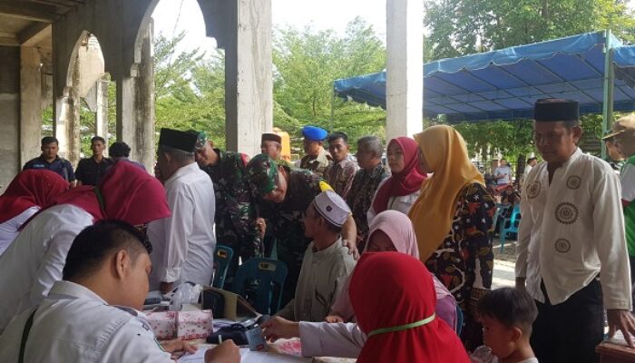 Tim Wasev Kunjungi Program TMMD 2023 Kota Subulussalam