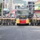 Simulasi pengamanan aksi unjukrasa dalam Ops Mantap Brata Toba-2024 oleh Polres Padangsidimpuan. (Waspada/Ist)