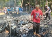 Rumah Janda Ludes Terbakar
