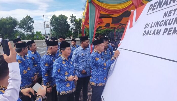 ASN Abdya Ikrar Netralitas Pemilu