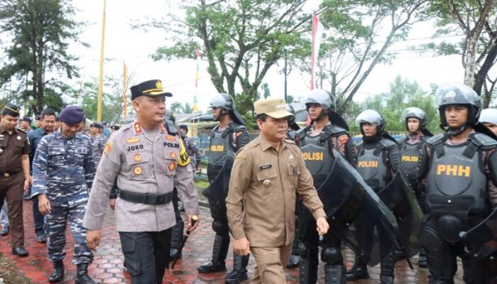 Bupati Hadiri Apel Pasukan Operasi Mantap Brata Polres Simeulue