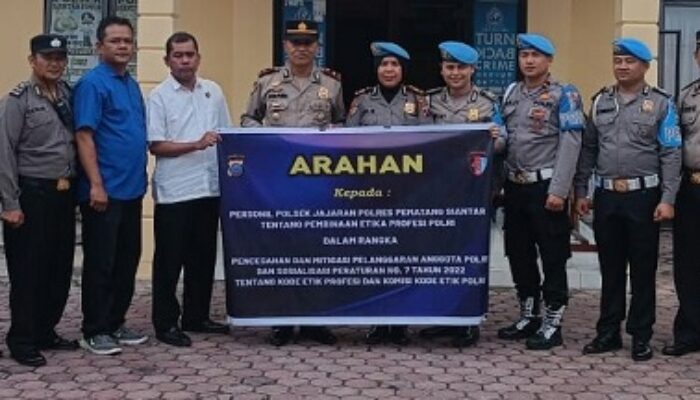 Cegah Pelanggaran, Polres P. Siantar Beri Arahan Personel Polsek