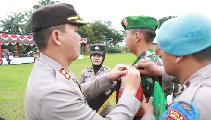 Kesiapan Pemilu 2024 Di Simalungun, Kapolres Pimpin Ops Mantap Brata Toba