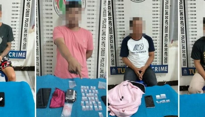 Dalam Seminggu, Satres Narkoba Polres P.Siantar Tangkap 4 Pengedar Narkotika