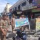 Saat Satpol PP dan WH Agara melakukan Operasi Penertiban PKL di jalan Ahmad Yani Kutacane terlihat dalam gambar. Waspada/Seh Muhammad Amin
