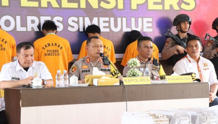 Hitungan Minggu Polres Simeulue Bongkar Pencurian Baterai Telkomsel