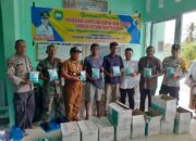 Warga Suka Damai Abdya Terima Bantuan Pupuk