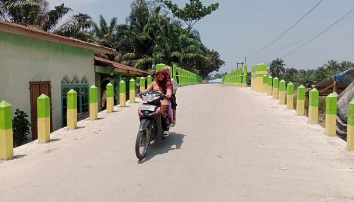 Rampung, Jembatan Antardesa Tingkatkan Perekonomian