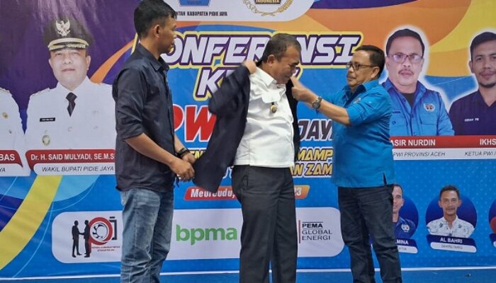 Balai PWI Pidie Jaya Naik Status
