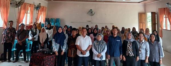 148 kader ikuti Sosialisasi Dan Orientasi Verval Data KRS di Palas.(Waspada/Idaham Butar Butar/B)