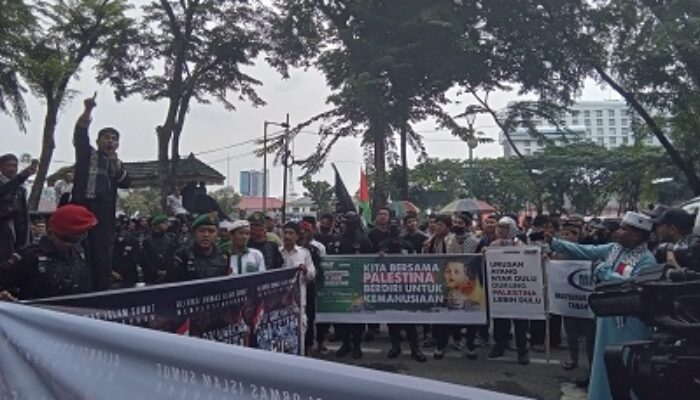 Aliansi Ormas Islam Sumut Kutuk Aksi Brutal Israel 