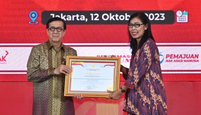 Setjen DPR RI Pertahankan JDIH Award Sebagai Pengelola Terbaik Ke-II