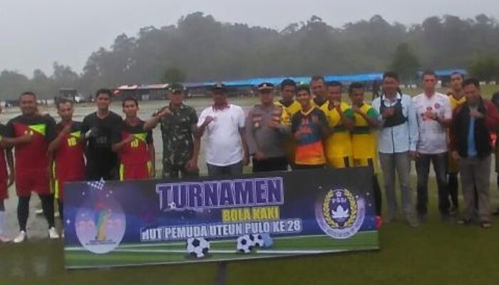 Turnamen Sepakbola HUT Pemuda Di Nagan Raya