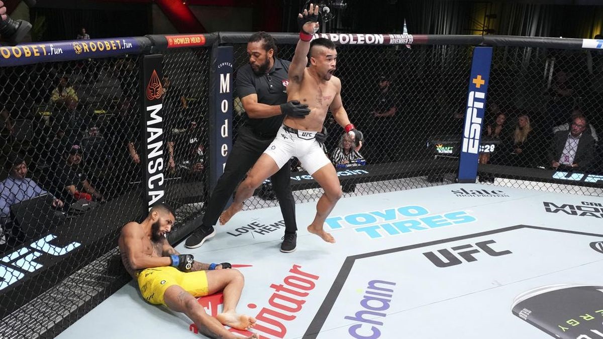 Debut Gemilang UFC, Jeka Hanya Butuh 91 Detik