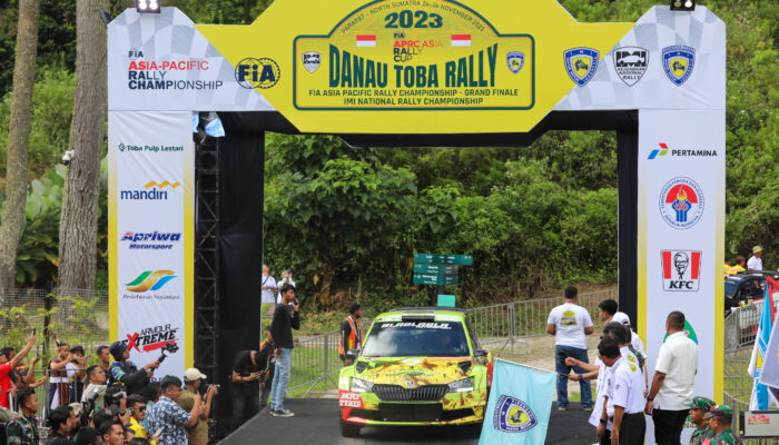 67 Pereli Bersaing Di Danau Toba Rally, Sean Rebut Super SS