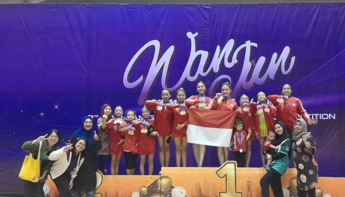 Sabet 5 Emas Di Thailand, Senam Sumut Optimis Emas PON