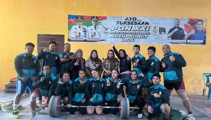 Persiapan Angkat Besi Sumut Masih Terkendala Peralatan