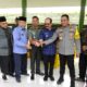 Dandim 0117/ Aceh Tamiang, Letkol Czi Alfian Rachmad Purnamasidi saat meresmikan lapangan tembak paraduta Makodim setempat, Kamis (16/11). (Waspada/Yusri).