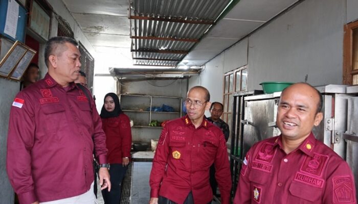 Pejabat Kanwil Kemenkumham Sumut Kunjungi Rutan Tarutung