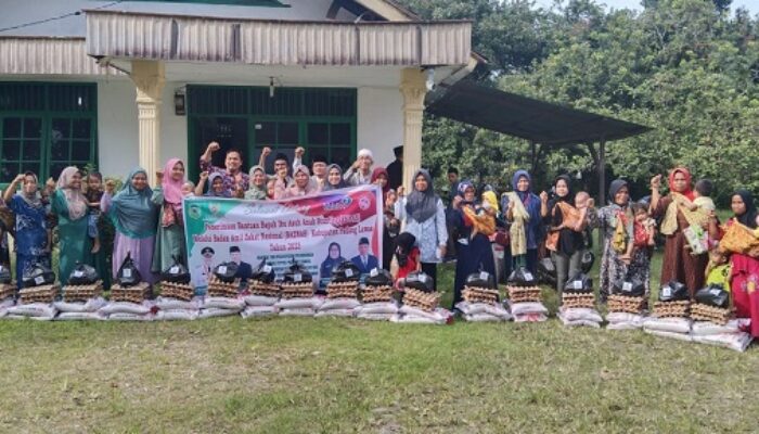 Baznas Palas Bantu Keluarga Anak Berisiko Stunting