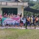 20 keluarga pengasuh anak berisiko stunting untuk menerima bantuan sembako dari Baznas Palas yang menjadi orangtua asuh anak stunting. (Waspada/Idaham Butar Butar)
