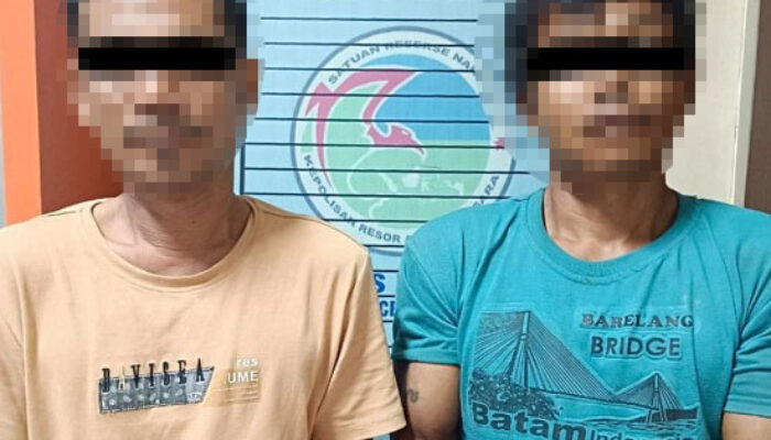 Sat Resnarkoba Agara Bekuk Dua Orang Diduga Miliki Sabu