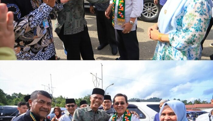 Didampingi Pj Wali Kota, Kafilah MTQ Banda Aceh Tiba Di Simeulue