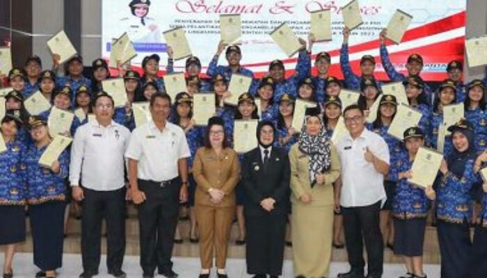 Ratusan Siswa Aceh Besar Gelar Aksi Peduli Palestina
